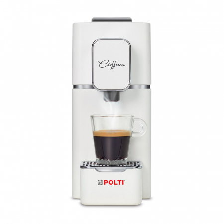 Polti Coffea S15W espressor de cafea pentru espresso, compatibil cu capsule E.S.E. de 44 mm, rezervor detașabil de 0,85 l, pompa 19 BAR [1]