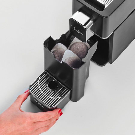 Polti Coffea S15B espressor de cafea pentru espresso și cafea lungă, compatibil cu capsule E.S.E. de 44 mm, rezervor detașabil de 0,85 l, pompa 19 BAR - Copie [2]