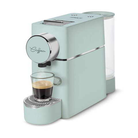Cafea și espressoare - Polti Coffea S18G espressor de cafea pentru espresso și cafea lungă, compatibil cu capsule E.S.E. de 44 mm, rezervor detașabil de 0,85 l, pompa 19 BAR