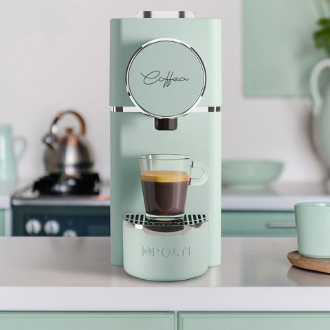 Polti Coffea S18G espressor de cafea pentru espresso și cafea lungă, compatibil cu capsule E.S.E. de 44 mm, rezervor detașabil de 0,85 l, pompa 19 BAR [2]