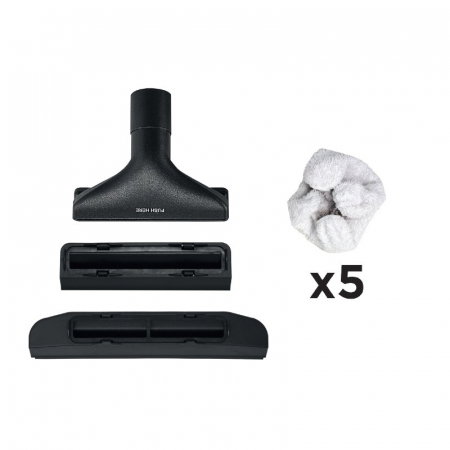 Accesorii & Consumabile - Polti PAEU0379 Kit de curățare a geamurilor și tapiserie cu aspirație și abur pentru Vaporetto MV