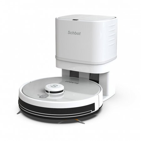SCHBOT F1 PITBOX – Aspirator robot 3-în-1 cu stație golire automată [1]