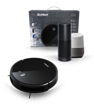 SCHBOT S8 – Aspirator robot 3-în-1, autonomie 120–160 min, rezervor praf 600 ml [3]