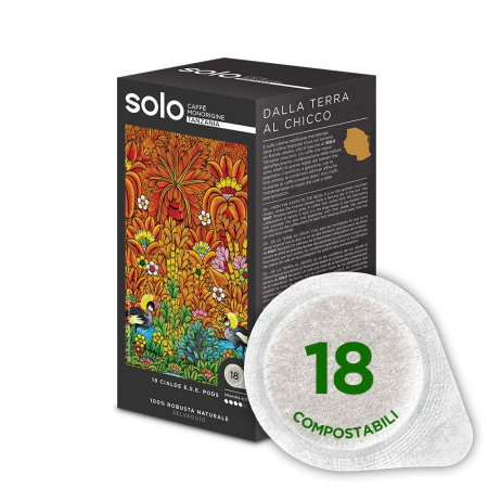 Cafea paduri ESE 44 - SOLO Caffè Monorigine Tanzania - 18 Paduri ESE 44 mm