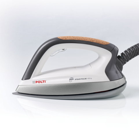 Statie de Calcat Polti La Vaporella XM82C, Talpa Aluminiu, 2350 W, 1.5 l, Boiler pana la 7 Bar, Pompa pana la 15 Bar, Functie Steam Pulse 450 gr, Alb/Rosu [4]