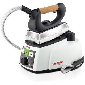 Masa | Statie de calcat - Statie de Calcat Polti Vaporella 535 Eco Pro, Talpa Aluminiu, 1750 W, 1,1 l, 4 Bar, 90 gr/min, Alb/Gri