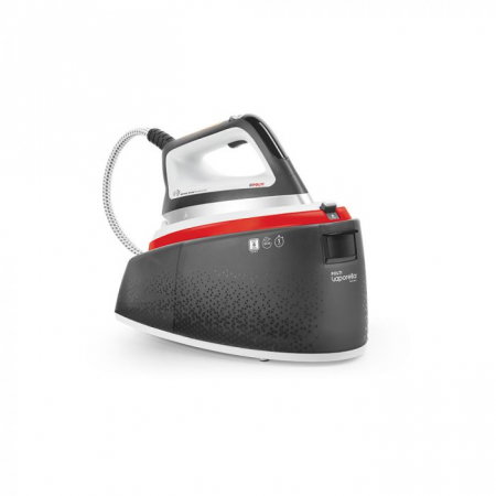 Masa | Statie de calcat - Stație de Călcat Polti Vaporella Instant VI50.50, 2400 W, 2 l, Presiune Pompă 8 BAR, Jet Abur 600 gr/min, Funcție ECO, Gri/Roșu