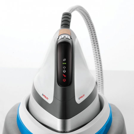 Stație de Călcat Polti Vaporella Instant VI50.54, 2200 W, 2 l, Presiune Pompă 8 BAR, Jet Abur 600 gr/min, Funcție ECO, Gri/Albastru [1]
