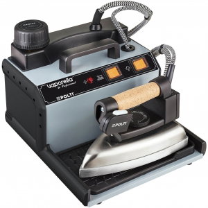 Statie de Calcat Profesionala Polti Vaporella 2 HP, Talpa Aluminiu, 1750 W, 1.7 l, 3 Bar, 85 g/min, Negru