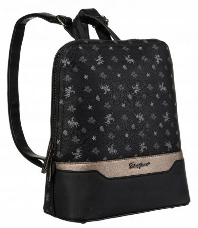 Rucsacuri Dama - Rucsac elegant de dama din piele ecologica - David Jones PTR-6866-2 BL