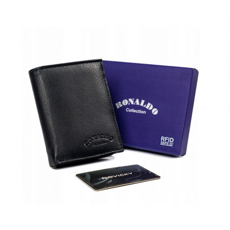 Produse noi - Portofel barbati din piele naturala Ronaldo PTR-0800-D