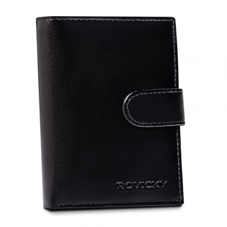 Produse noi - Portofel barbati din piele naturala Rovicky PTR-R-RM-10L-GCL-1827 BL