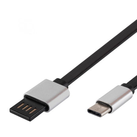 Electrocasnice - Cablu de incarcare USB-C, plat, 2m