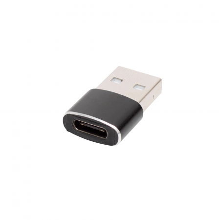 Electrocasnice - Adaptor USB-C mama - USB-A tata, metalic