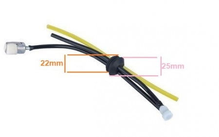  Furtun / Filtru benzina - Filtru + furtun benzina motocoasa (CU AERISITOR)