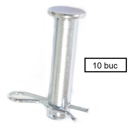  Cutite si accesorii masini tuns gazon  - Pachet surub si bolt de forfecare motosapa (10 x 50 mm) 10 buc