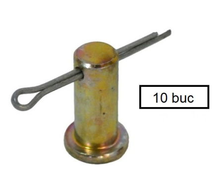  Cutite si accesorii masini tuns gazon  - Pachet surub si bolt de forfecare motosapa (7 x 22 mm) 10 buc