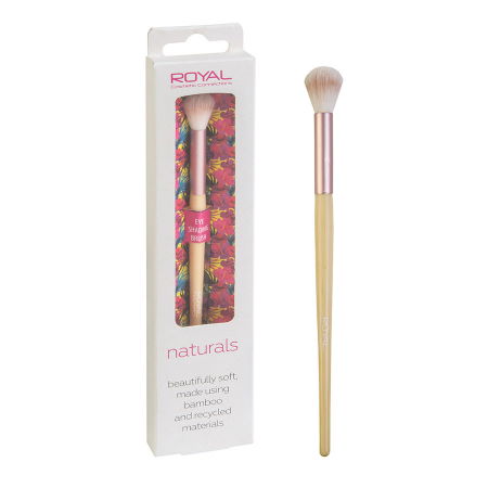 Pensula din bambus pentru farduri ROYAL Eye Shading Brush, 100% Eco-friendly