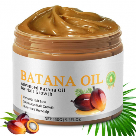 Ulei de Batana,100% Raw contra Caderii Parului, stimuleaza Cresterea Parului, NOVA KISS® 150 g