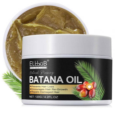 Ulei Premium de Batana, Presat la Rece, 100% Pur & Natural, stimuleaza Cresterea si Regenerarea parului, 120 g