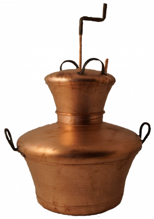 Cazan de tuica din cupru