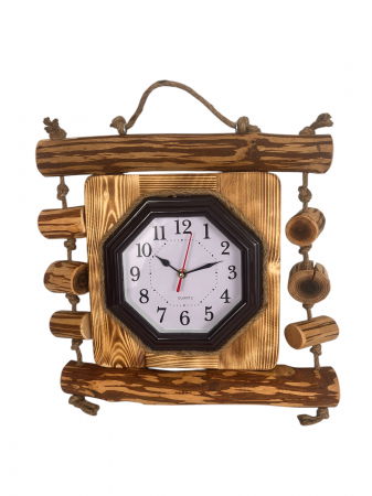 Colecții serie limitată - Ceas cu Suport din Ramuri de Lemn si Sfoara