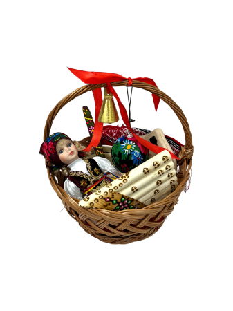 Coș cadou-2 cu produse lucrate manual – un dar autentic, plin de tradiție [2]