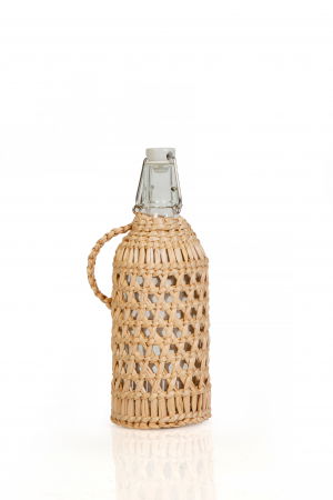 PRODUSE DIN STICLA SI CERAMICA - Sticla imbracata in papura 1 L