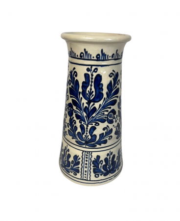 PRODUSE DIN STICLA SI CERAMICA - Vaza din Ceramica de Corund, Pictata Manual- 26 cm