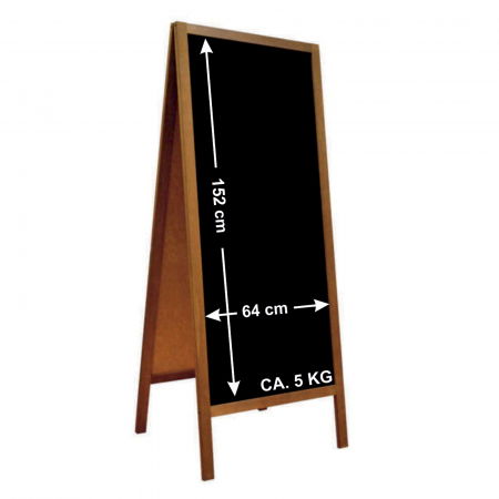 Display uri Lemn - Chain stopper 160x72cm