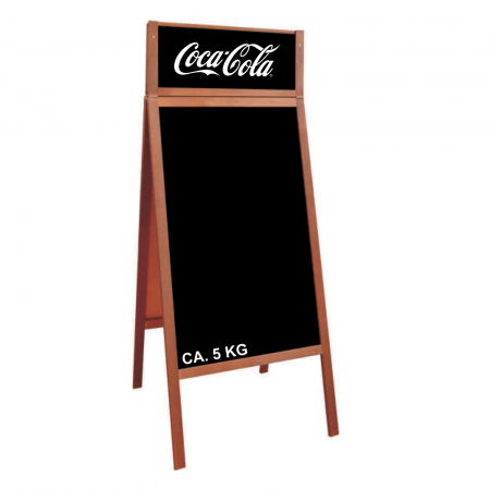 Display uri Lemn - Chain stopper 118x61cm + 23cm header