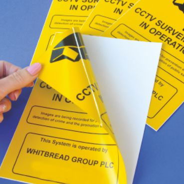 Autocolant PVC - Autocolant pvc - dubla fata