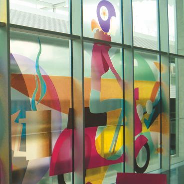 Autocolant PVC - Autocolant sablat standard