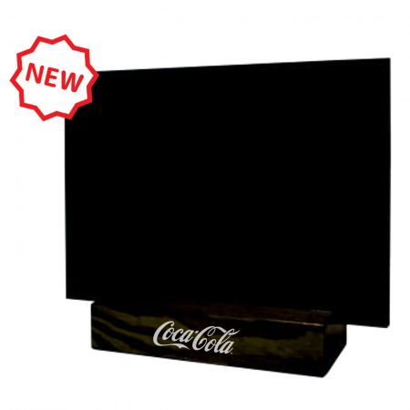 Display uri Lemn - Landscape double-sided tabletop A4