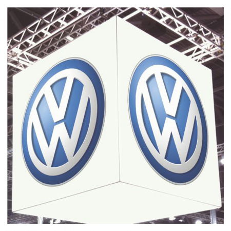 Aluminium Frame - Cube free hanging