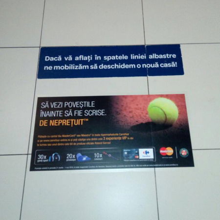 Wide roll to roll - Floor Graphics Standard