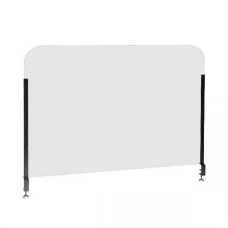 Protection Clear Wall COVID - Protection system with metal sides