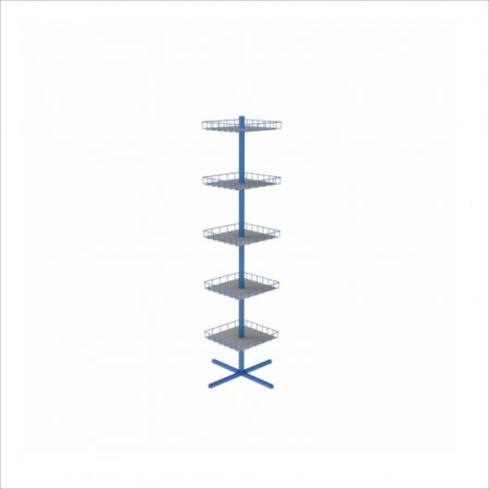 Metal racks - Rectangular Rotating Stand