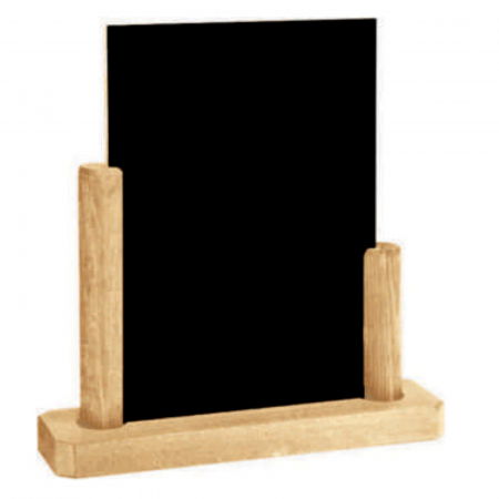 Display uri Lemn - Rectangle shaped tabletop board - A4
