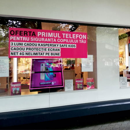 Autocolant PVC - Autocolant pvc- clear view economy