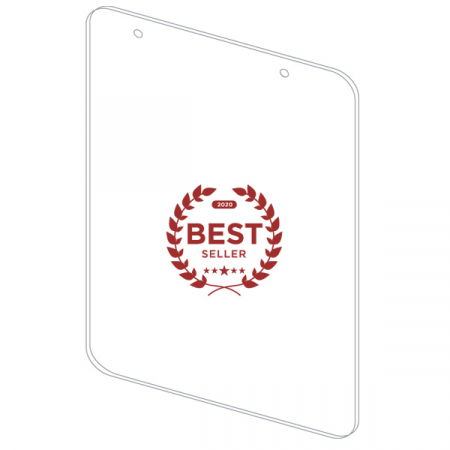 Sisteme de protectie a angajatilor - COVID - Placa de protectie suspendata L 66 x H 99 CM