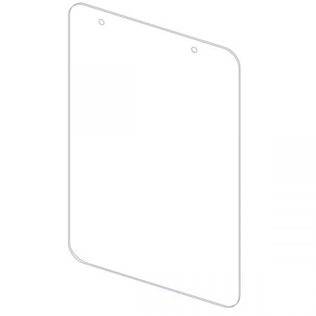 Sisteme de protectie a angajatilor - COVID - Placa de protectie suspendata L 75 x H 99 CM