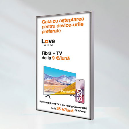 Aluminium Frame - Textile Frame - 28mm profile