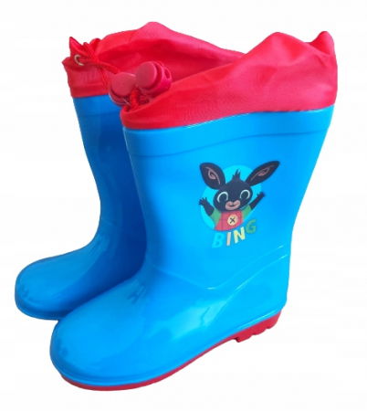Imbracaminte si incaltaminte copii - Cizme cauciuc cu siret Bing