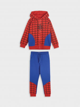 Compleuri copii - Compleu Spider-Man cu hanorac ╚Öi pantaloni