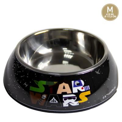 Castroane si adapatori animale - Castron metal antiderapant Star Wars 17.5 cm, 410 ml