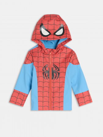 Geci si veste copii - Geaca impermeabila cu gluga Spiderman
