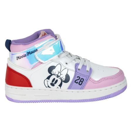 Pantofi sport - Ghete sport fete, talpa PVC Minnie Mouse
