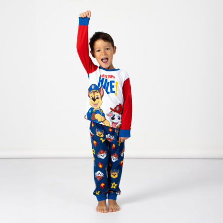 Pijamale copii - Pijama bumbac, 2 piese, maneca lunga Paw Patrol Pups Rule
