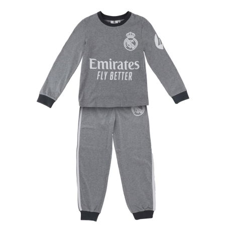 Pijamale copii - Pijama bumbac maneca lunga Real Madrid